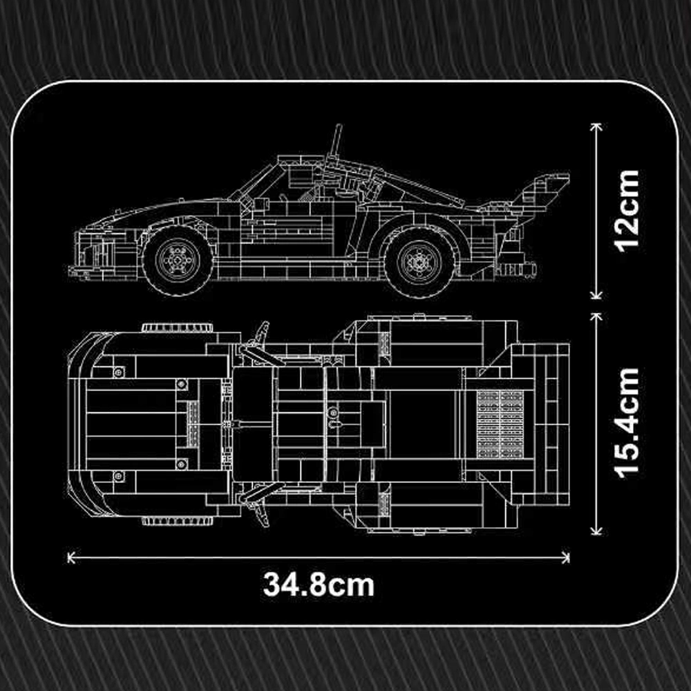 MouldKing 10267 935 Race Car Technic