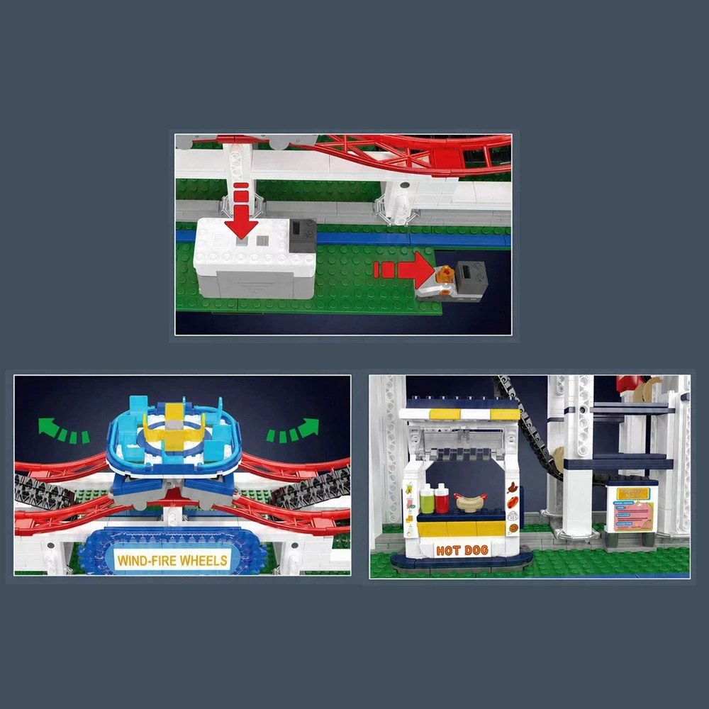 MouldKing 11030 Fenghuolun Roller Coaster Creator Expert