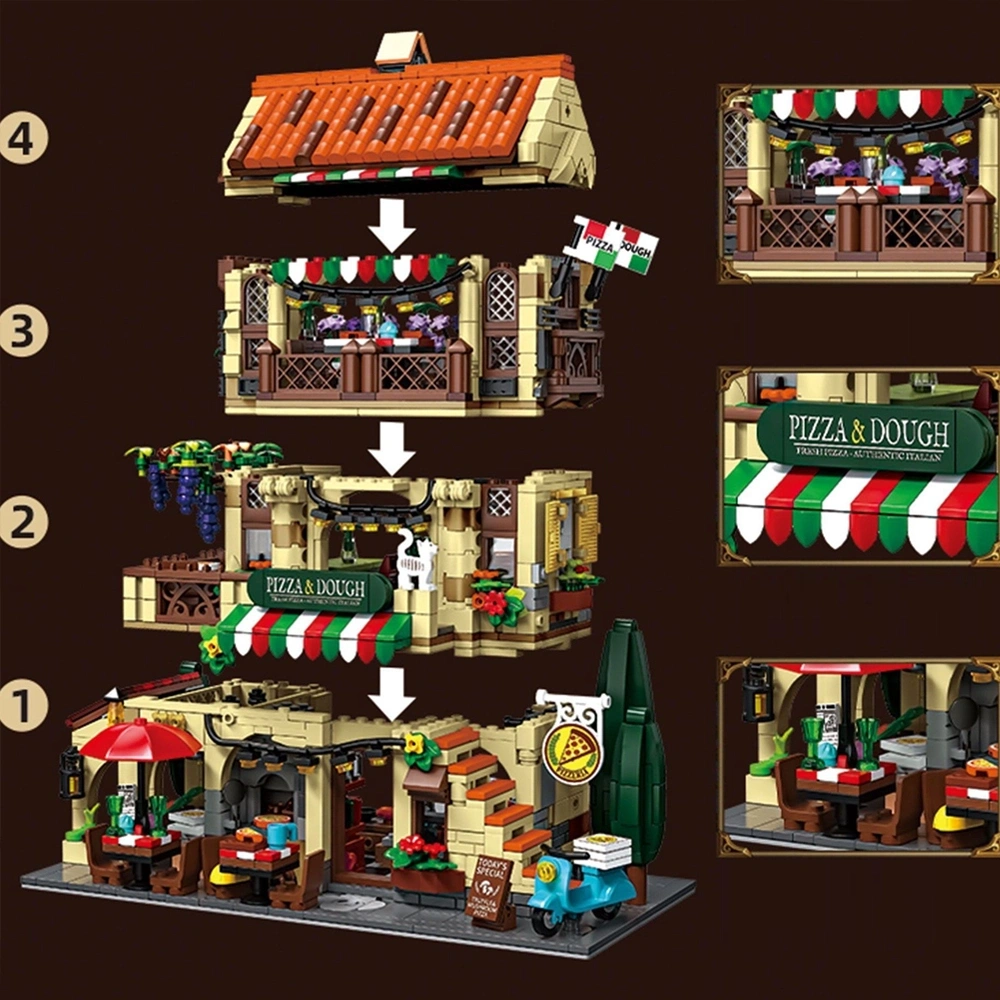 MORK 20126 Pizza Shop Modular Buildings