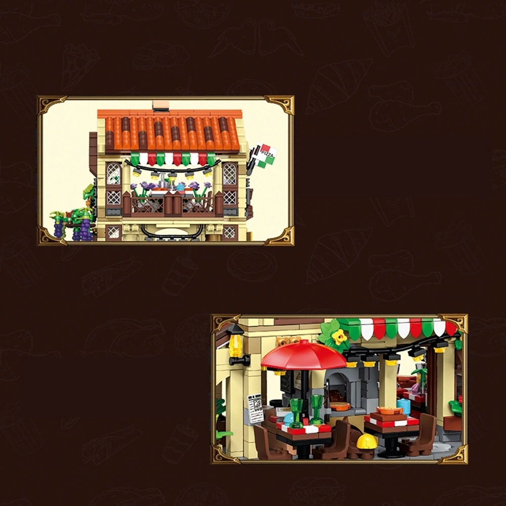 MORK 20126 Pizza Shop Modular Buildings