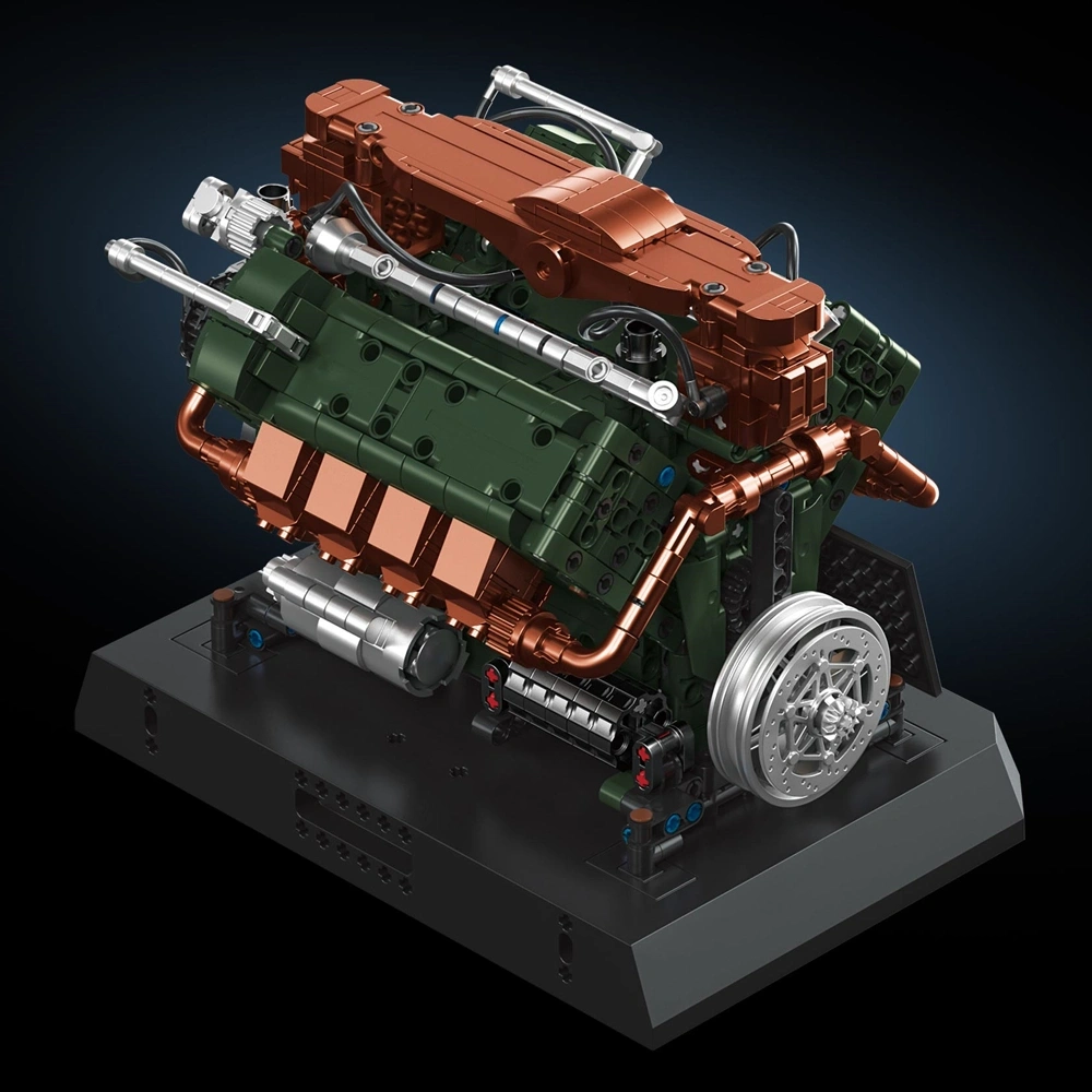 12GO 95010 GAA V8 Tank Engine Technic