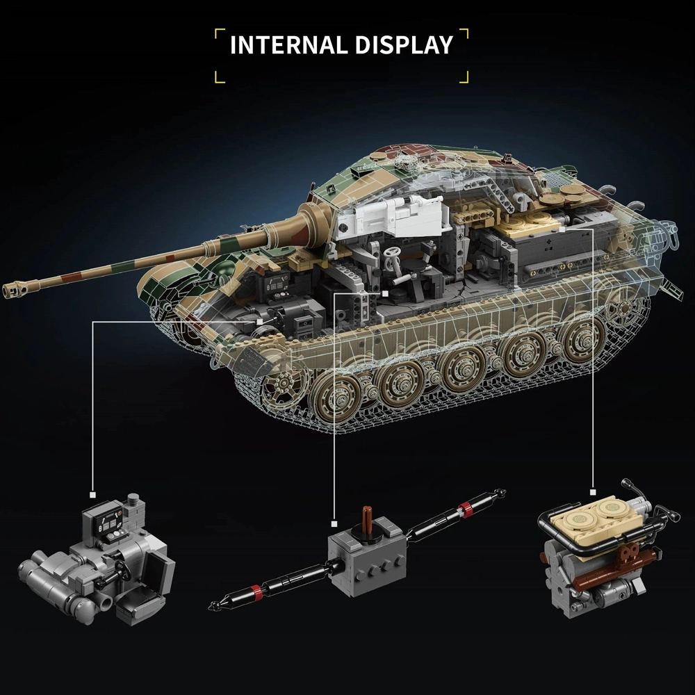 12GO 97036 Tiger II Tank Military