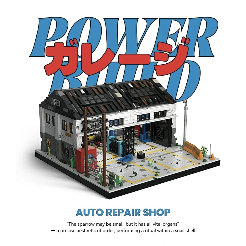 PowerBlock PB8867 AUTO REPAIR SHOP Modular Buildings