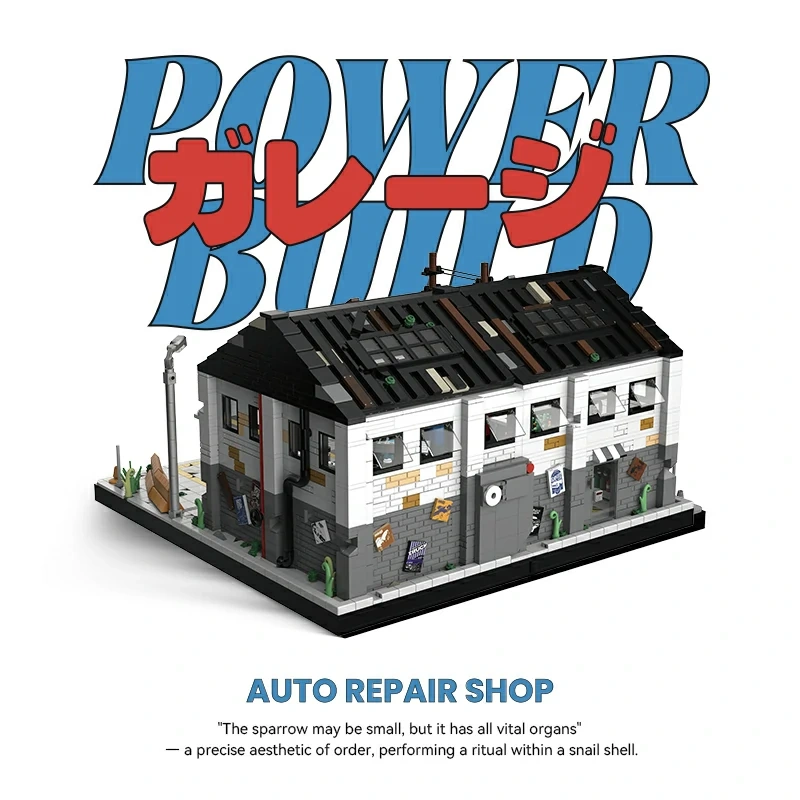 PowerBlock PB8867 AUTO REPAIR SHOP Modular Buildings