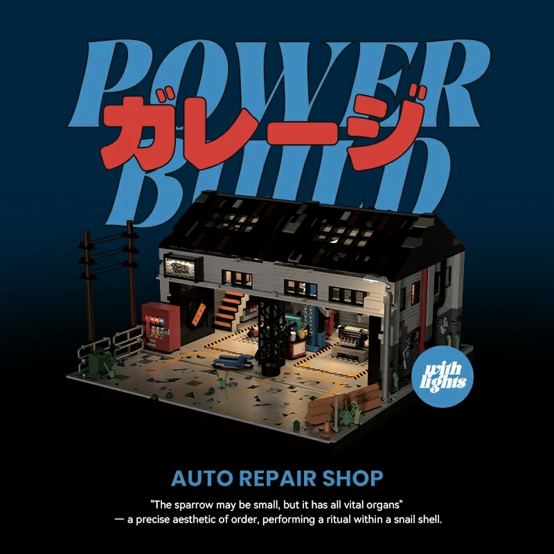 PowerBlock PB8867 AUTO REPAIR SHOP Modular Buildings