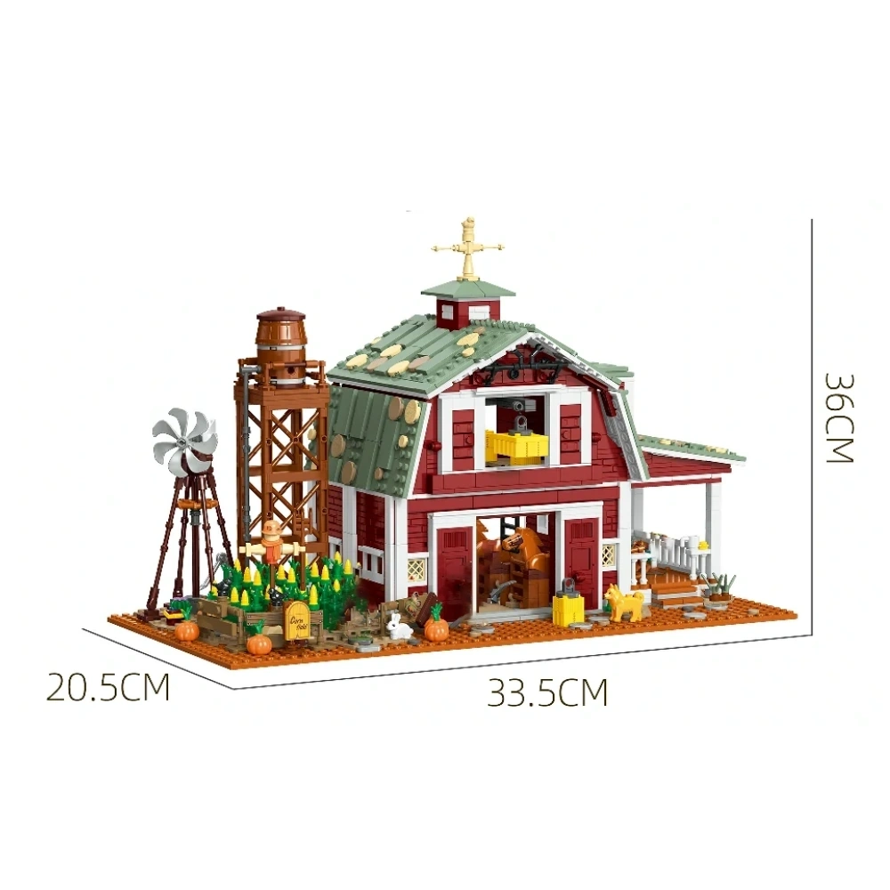 Jiestar X68003 Rustic Barn Farm Modular Buildings