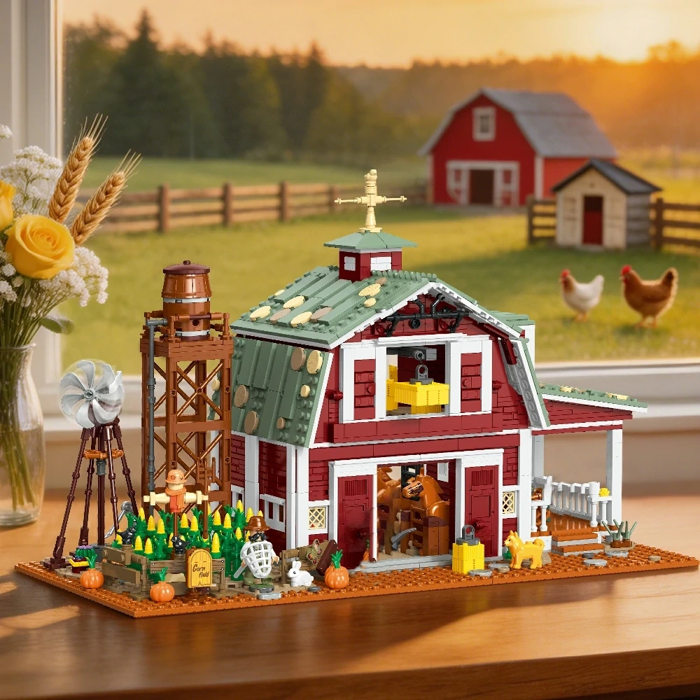 Jiestar X68003 Rustic Barn Farm Modular Buildings