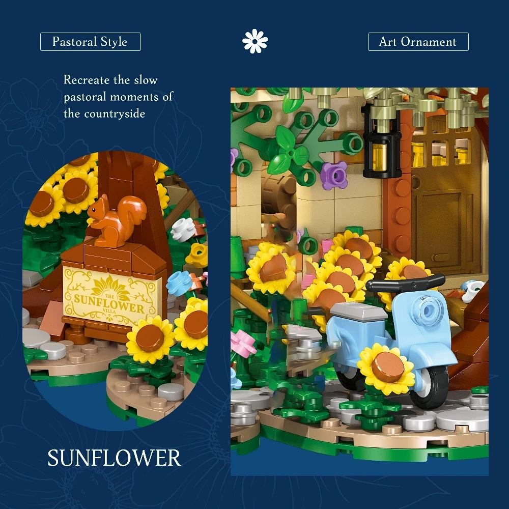 Jiestar X68004 Sunflower Farm Modular Buildings