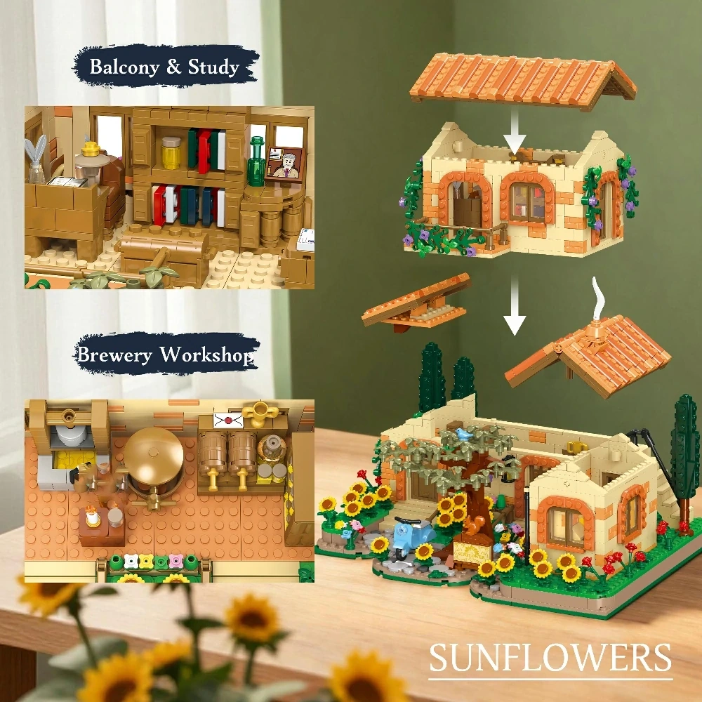Jiestar X68004 Sunflower Farm Modular Buildings