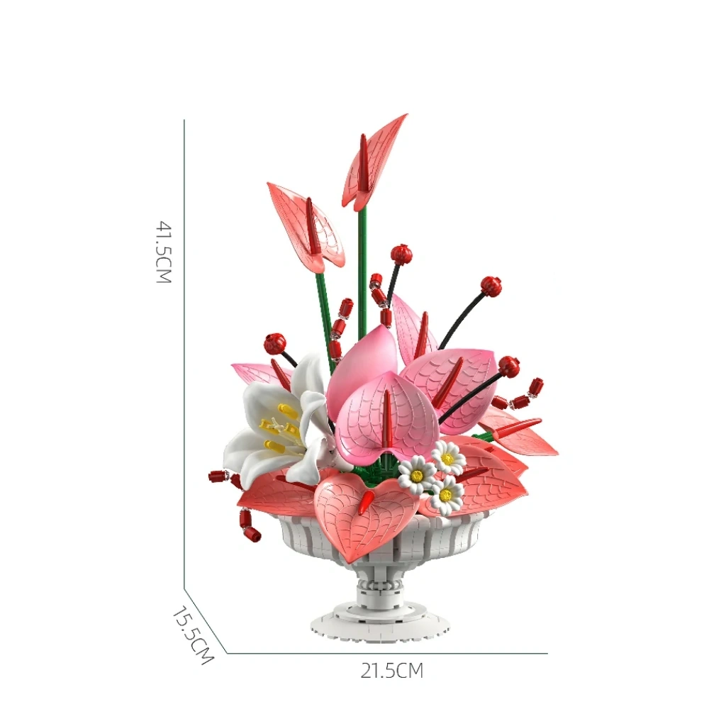 Jiestar X88055 Heartfelt Bloom Creator Expert