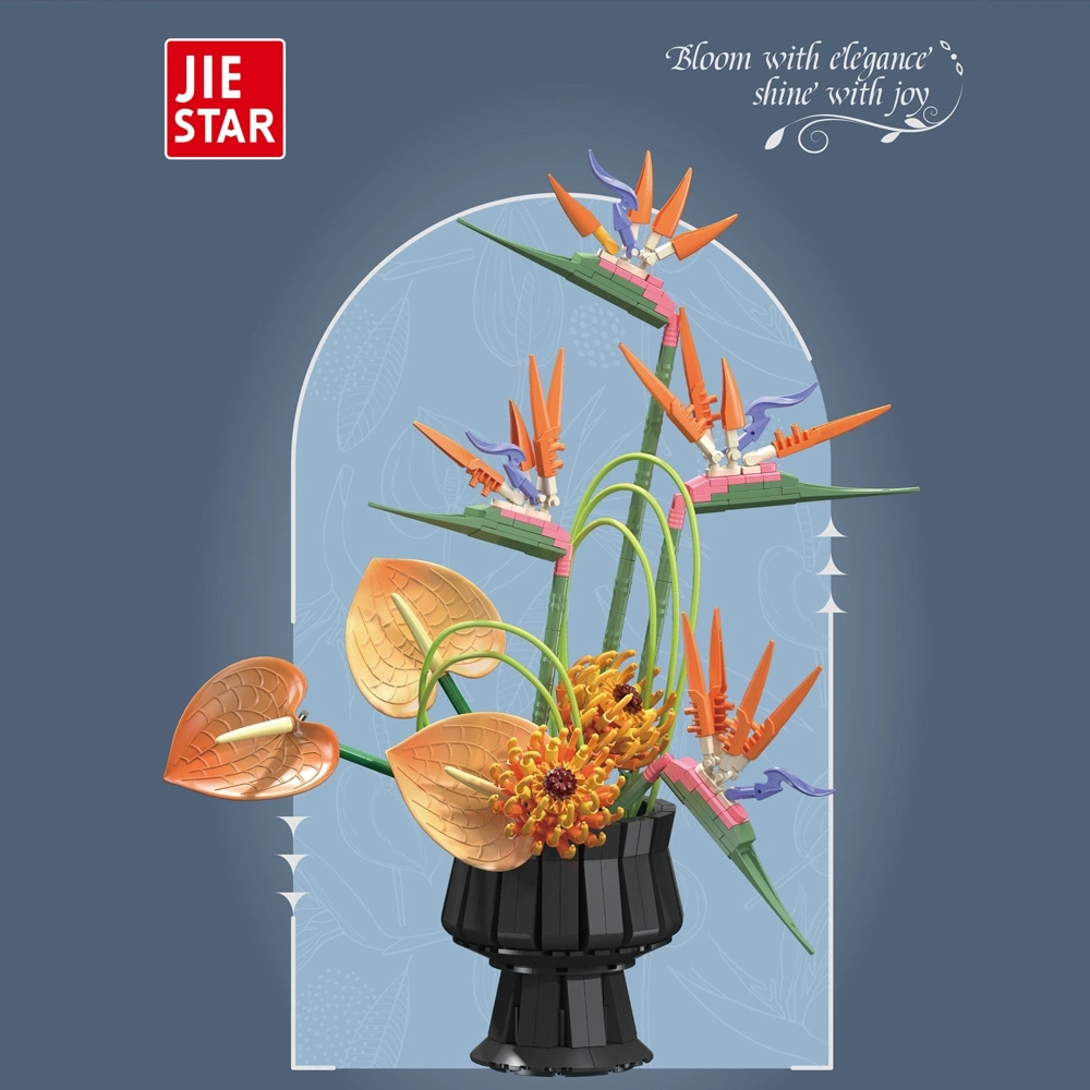 Jiestar X88056 Strelitzia reginae Aiton Creator Expert