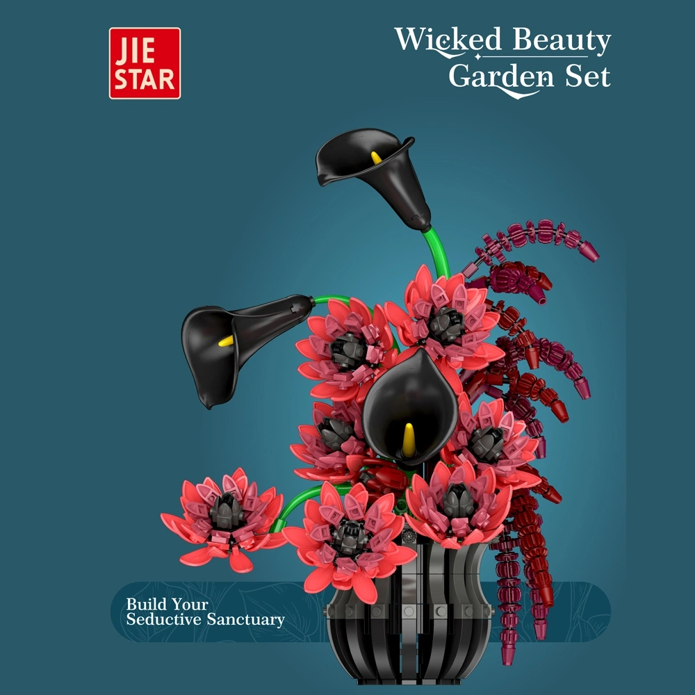 Jiestar X88057 Wicked Beauty Garden Set Creator Expert