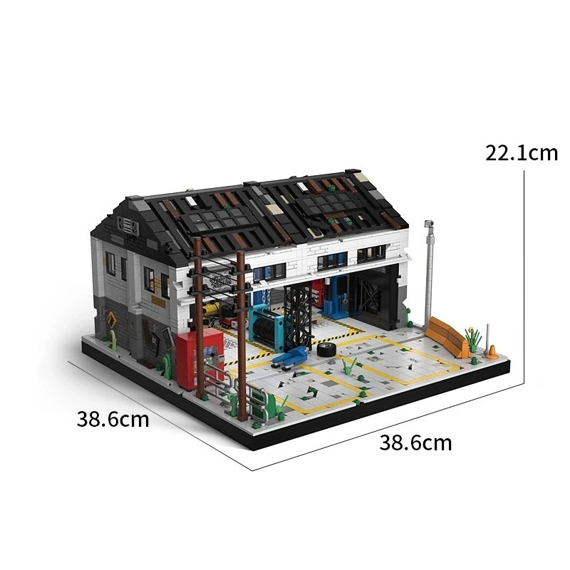 PowerBlock PB8867 AUTO REPAIR SHOP Modular Buildings