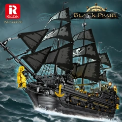 Reobrix 66036 Black Pearl Pirate Ship Pirates