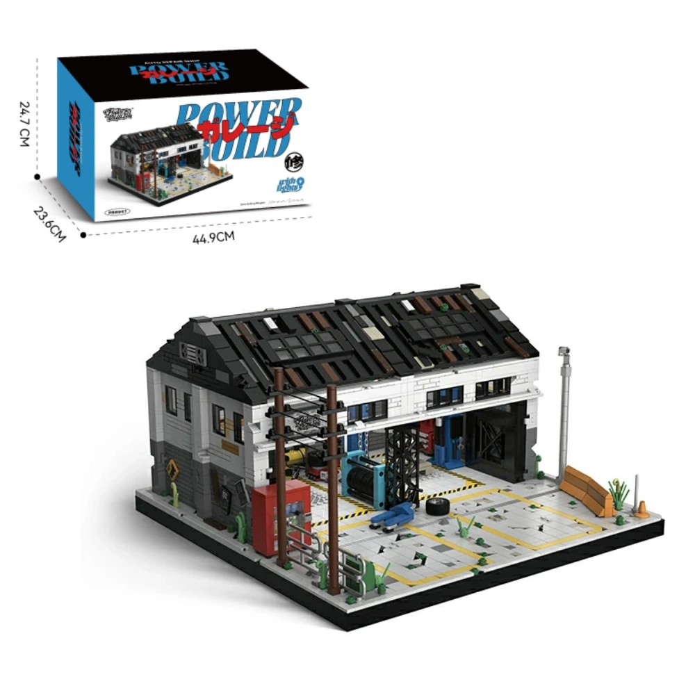 PowerBlock PB8867 AUTO REPAIR SHOP Modular Buildings