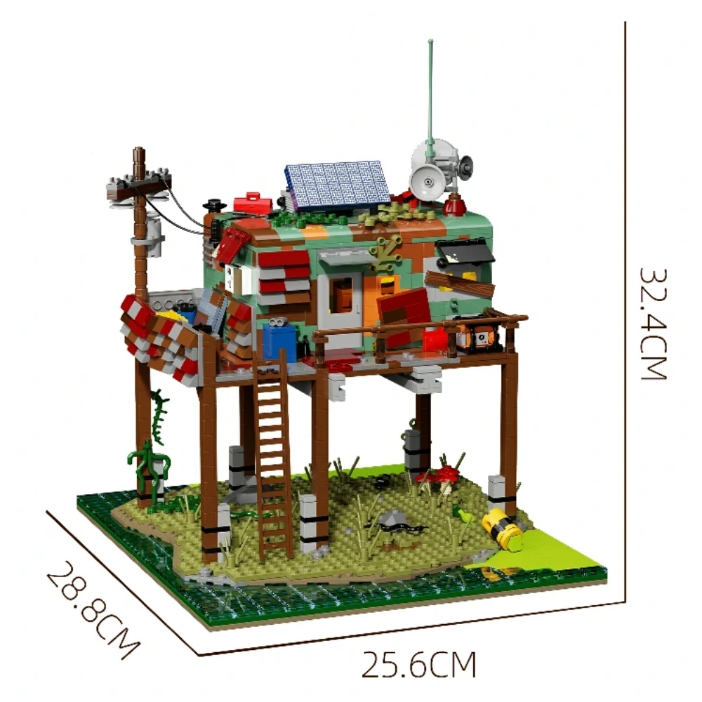 Xbert 66204 POST APOCALYPTIC LIAISON STATION Modular Buildings