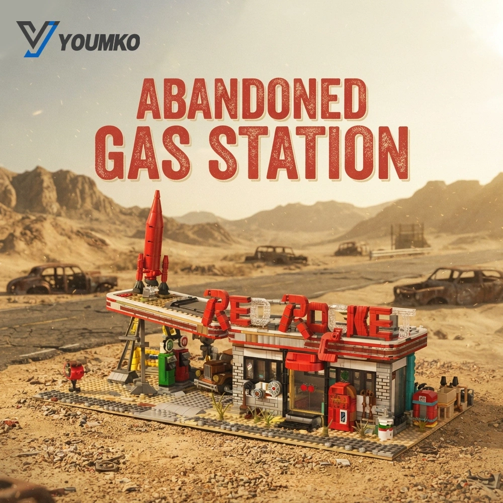 Youmko YM001 Fallout Red Rocket Gas Station Movie New Version