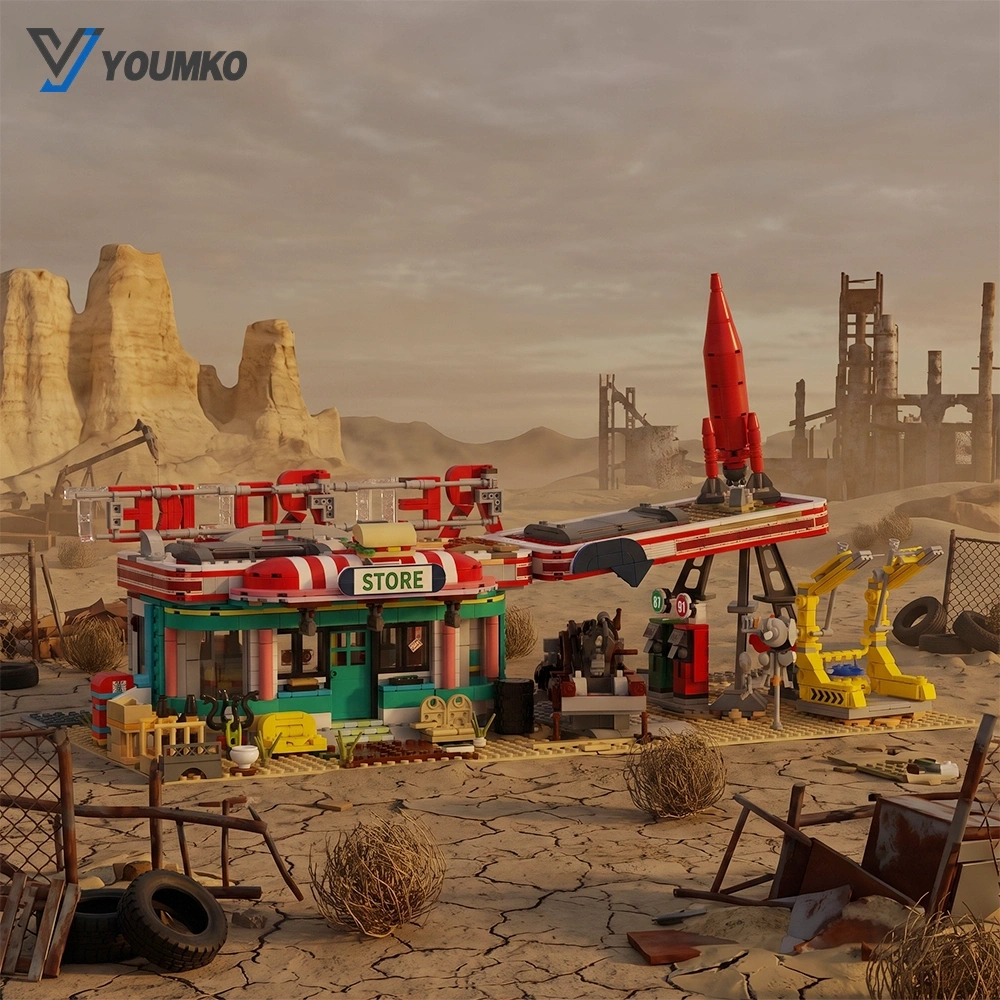 Youmko YM001 Fallout Red Rocket Gas Station Movie New Version