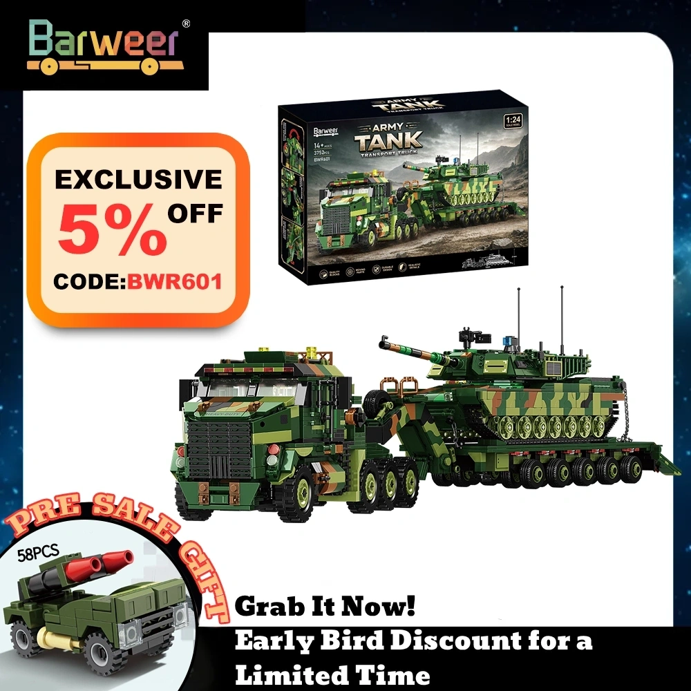 Barweer BWR601 ARMY TANK TRANSPORT TRUCK Military