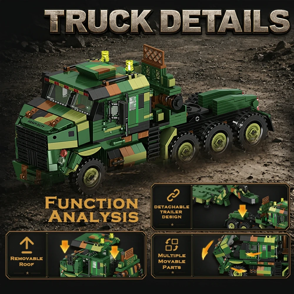 Barweer BWR601 ARMY TANK TRANSPORT TRUCK Military