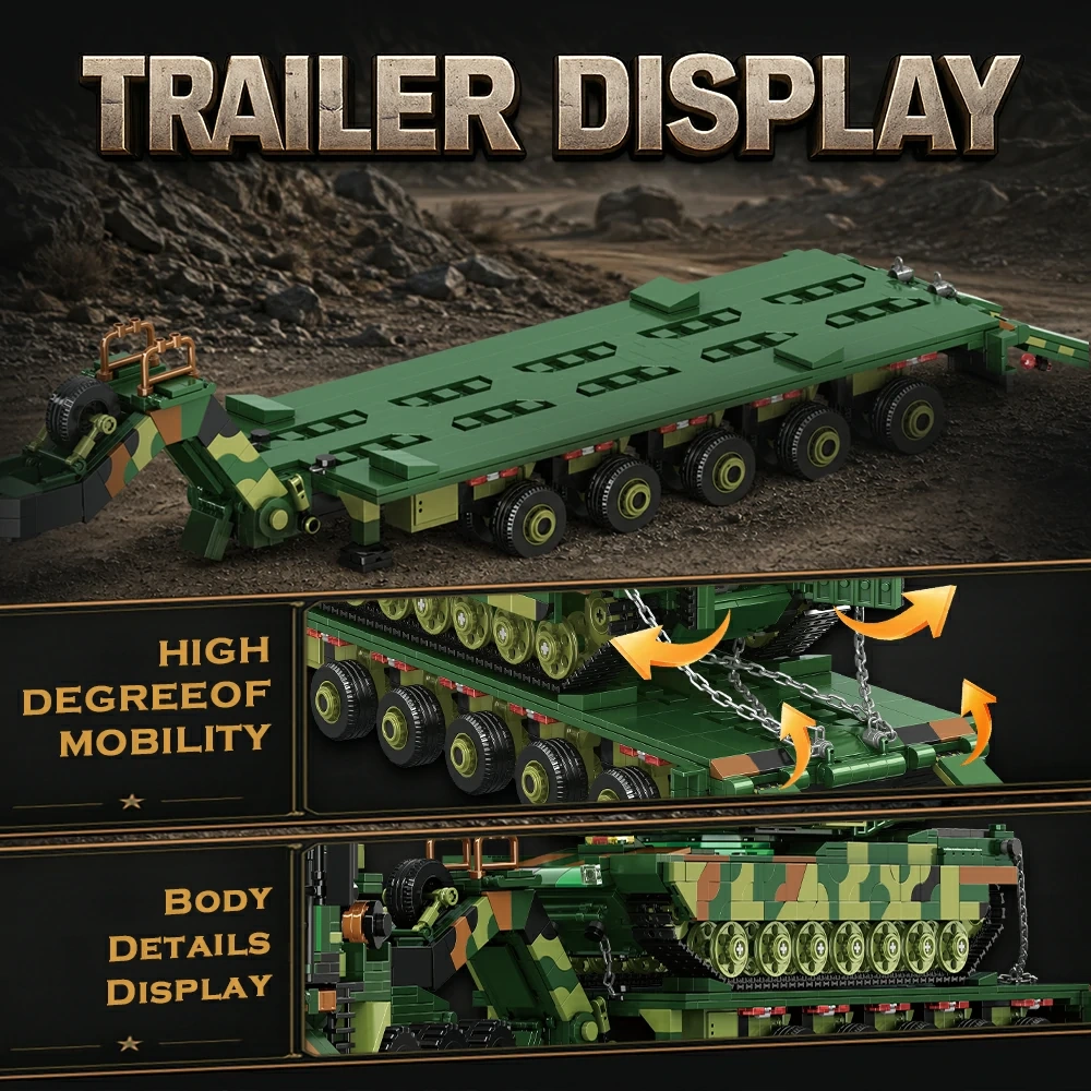 Barweer BWR601 ARMY TANK TRANSPORT TRUCK Military