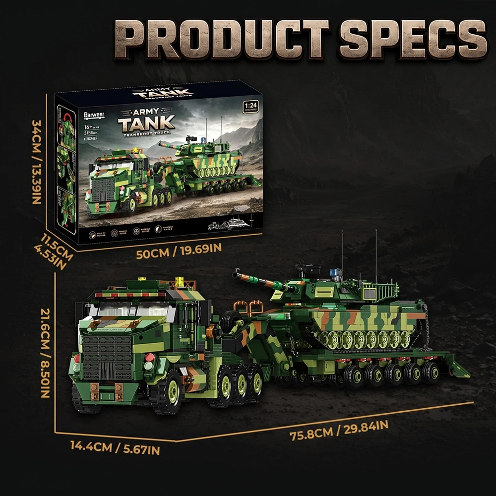 Barweer BWR601 ARMY TANK TRANSPORT TRUCK Military