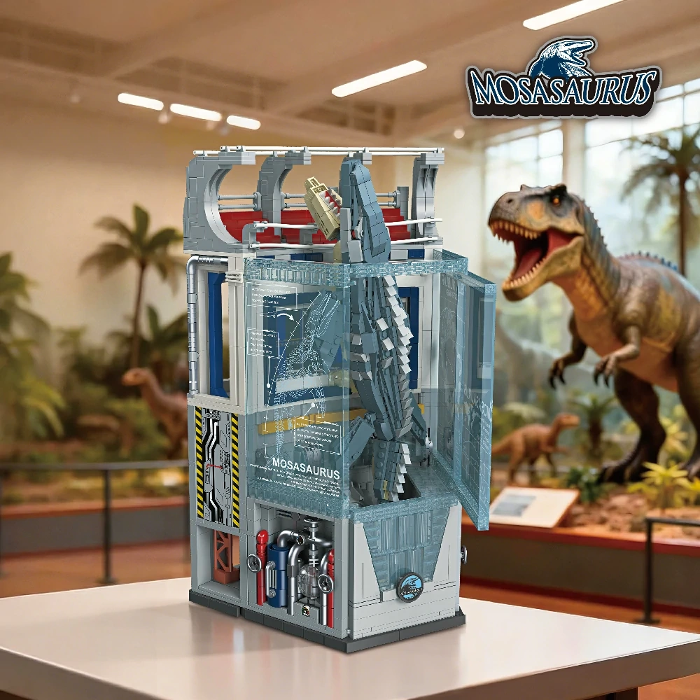 JIESTAR X98002 Mosasaurus Monster Dinosaur