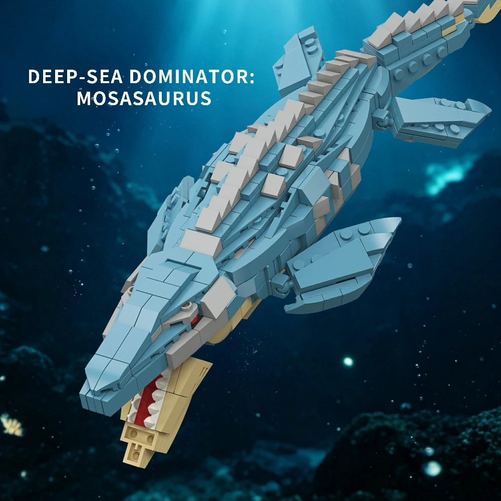 JIESTAR X98002 Mosasaurus Monster Dinosaur