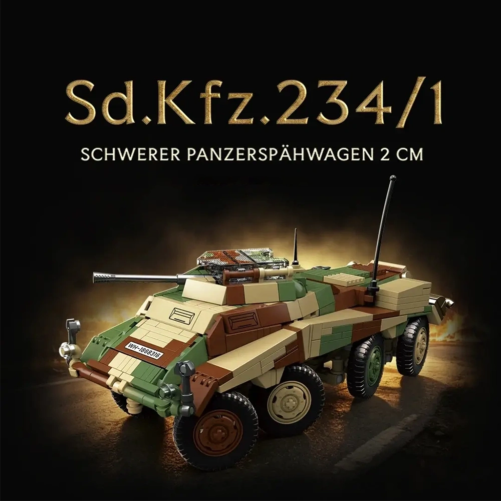 QUANGUAN 100322 SCHWERER PANZERSPAHWAGEN 234/1 Military