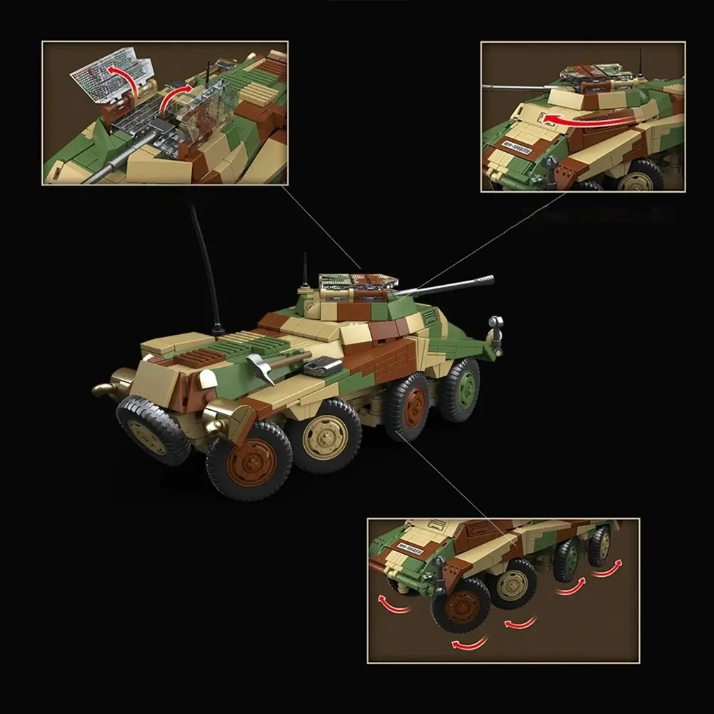 QUANGUAN 100322 SCHWERER PANZERSPAHWAGEN 234/1 Military