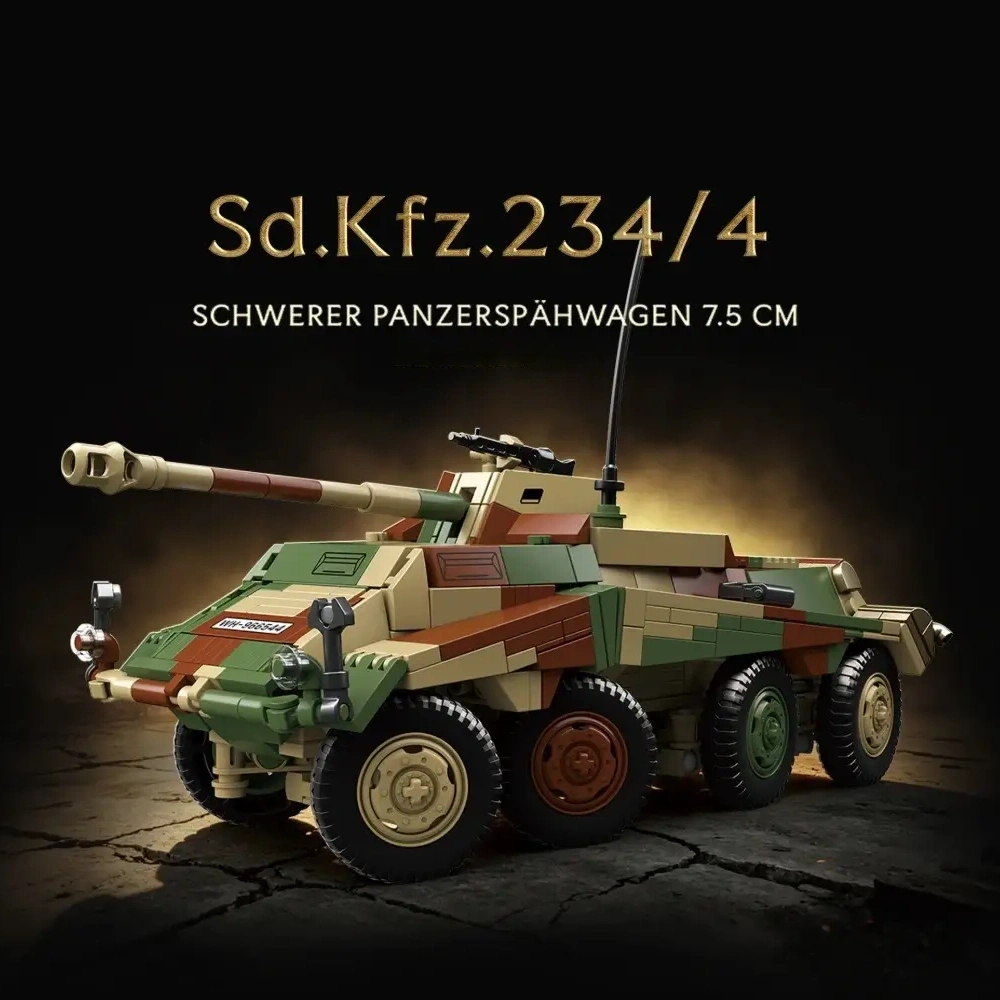 QUANGUAN 100323 SCHWERER PANZERSPAHWAGEN 234/4 Military