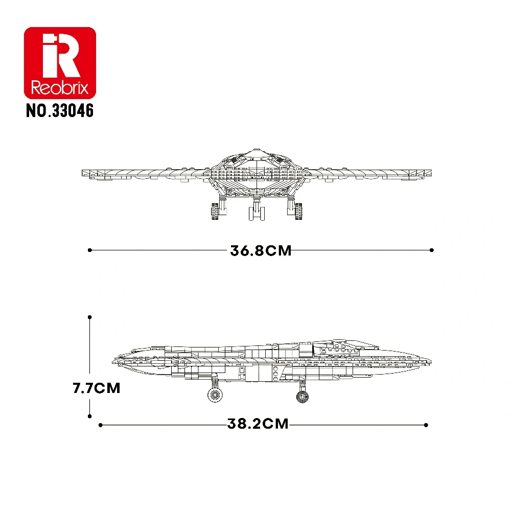 Reobrix 33046 J-50 Fighter Aircraft Military