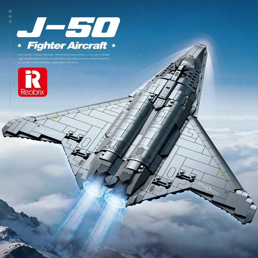 Reobrix 33046 J-50 Fighter Aircraft Military