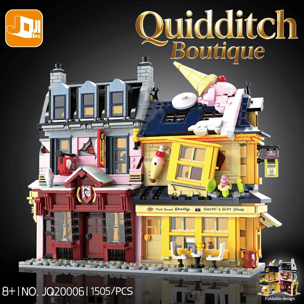 [Mini Micro Bricks] JiQing JQ20006 Quidditch Boutique Modular Buildings