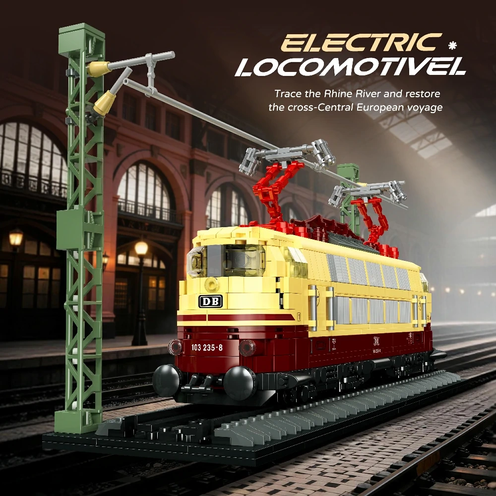 JIESTAR X58003 Electric Locomotivel Technic