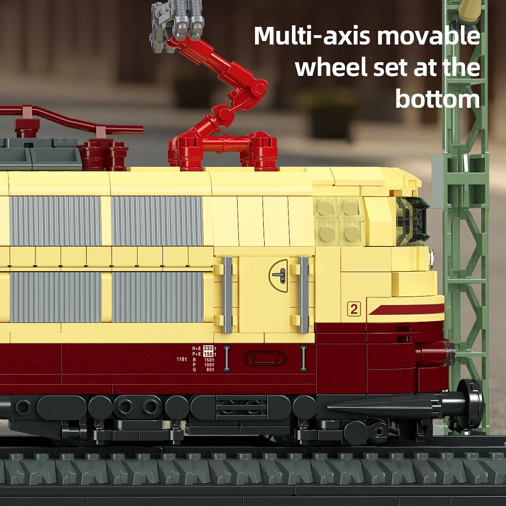 JIESTAR X58003 Electric Locomotivel Technic