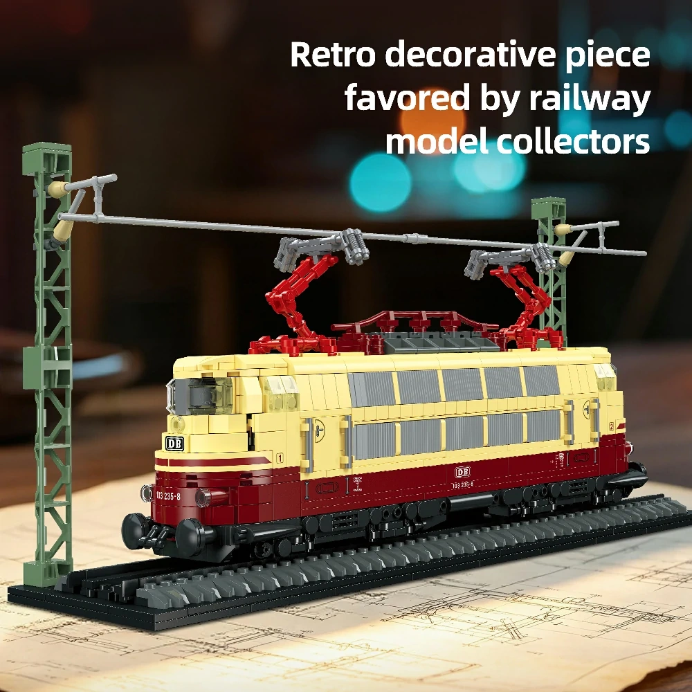 JIESTAR X58003 Electric Locomotivel Technic