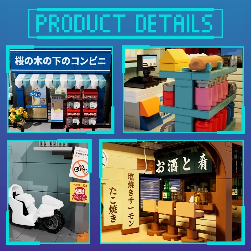 Iambrick 50105 Corner Store & Izakaya Modular Buildings