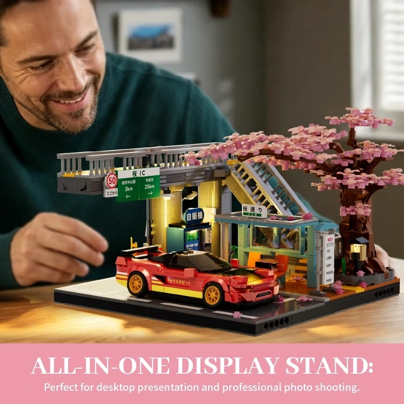 Iambrick 50104 Sakura Station & Skybridge Modular Buildings