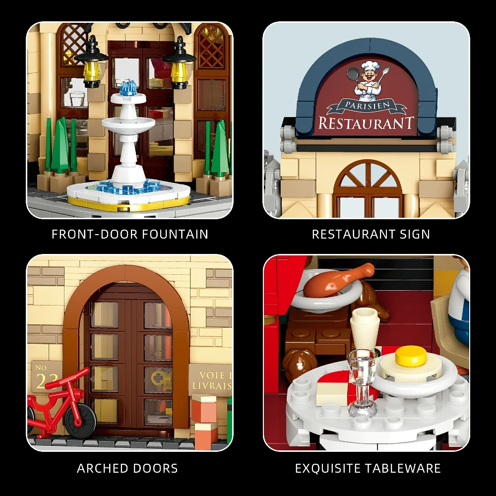 JIESTAR X68001 Paris Restaurant Modular Buildings