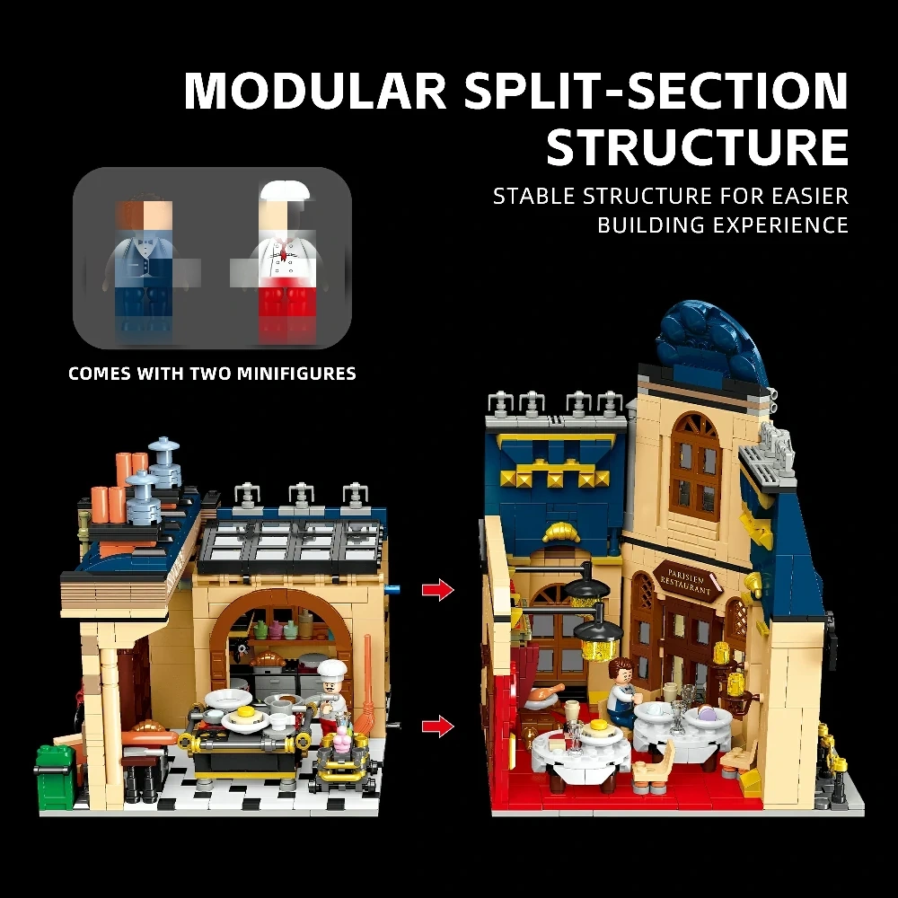 JIESTAR X68001 Paris Restaurant Modular Buildings