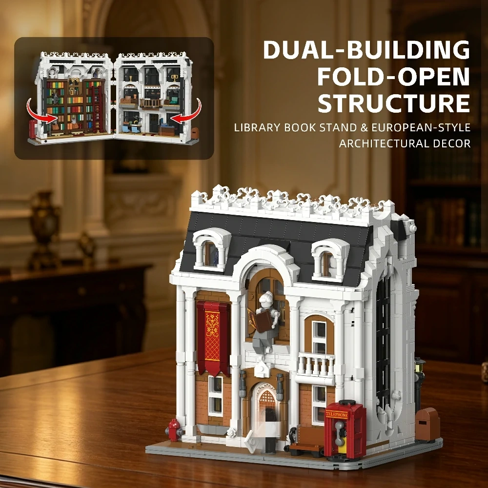 JIESTAR X68002 Library Book Stand Modular Buildings