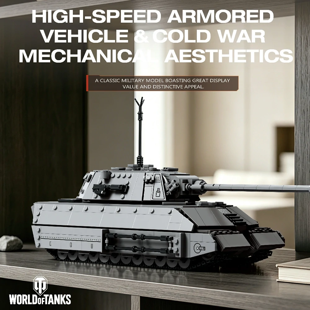 Reobrix 77041 TASCHENRATTE Tank Military