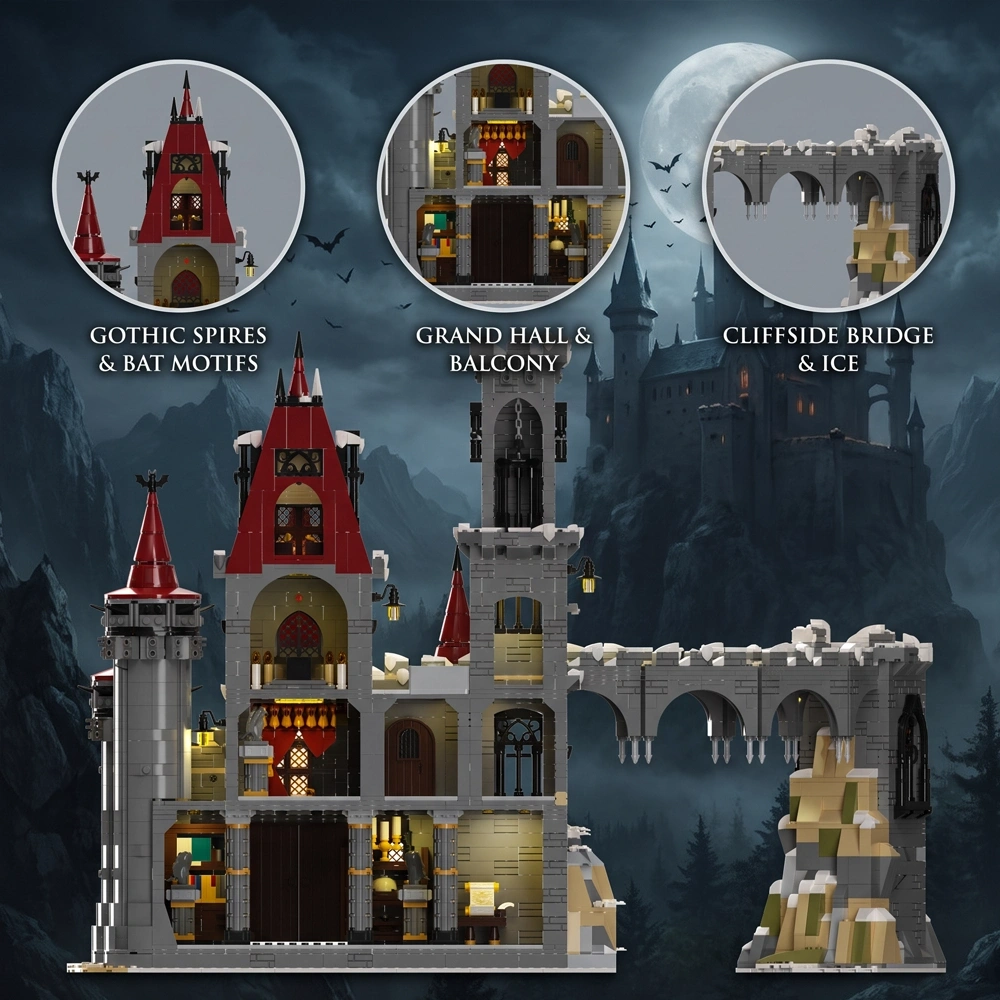 [Pre-Sale] XINGBAO 86600 Vampipe Castle Modular Buildings