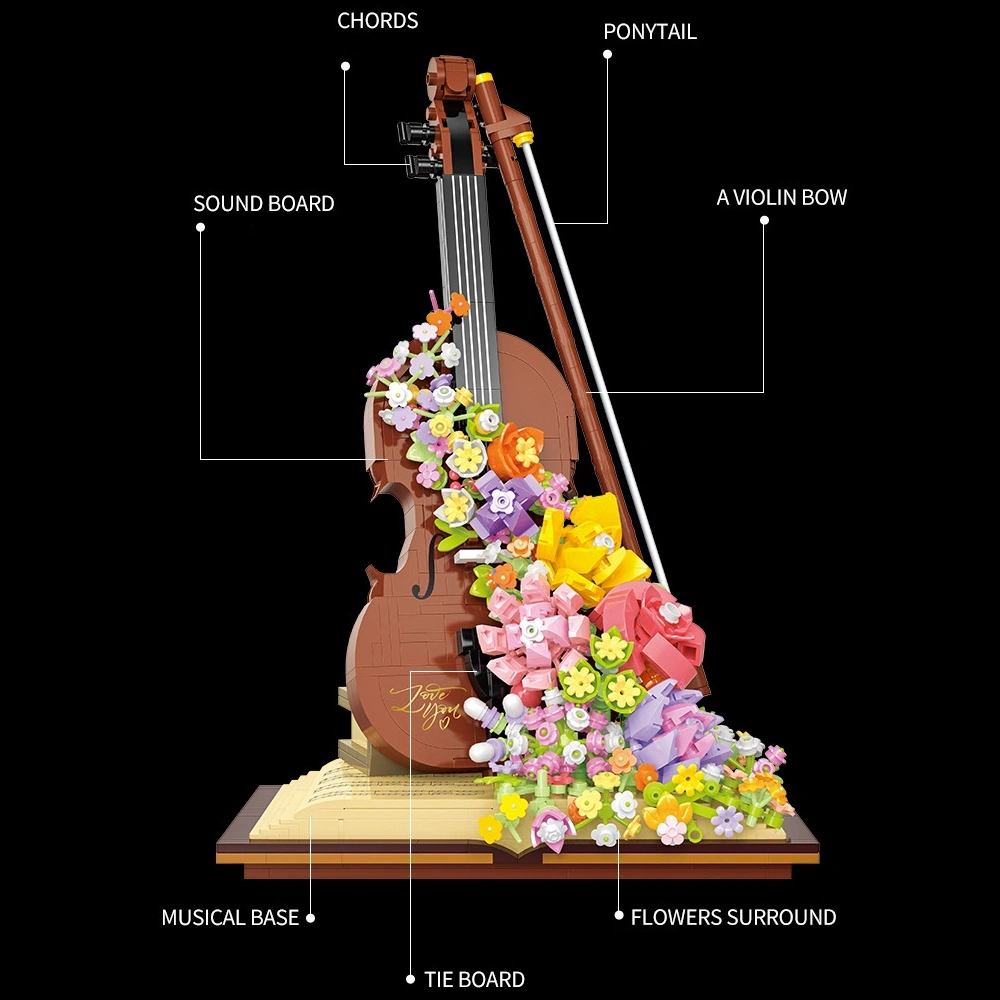[Mini Micro Bricks] Balody 21228 Violin Creator Expert