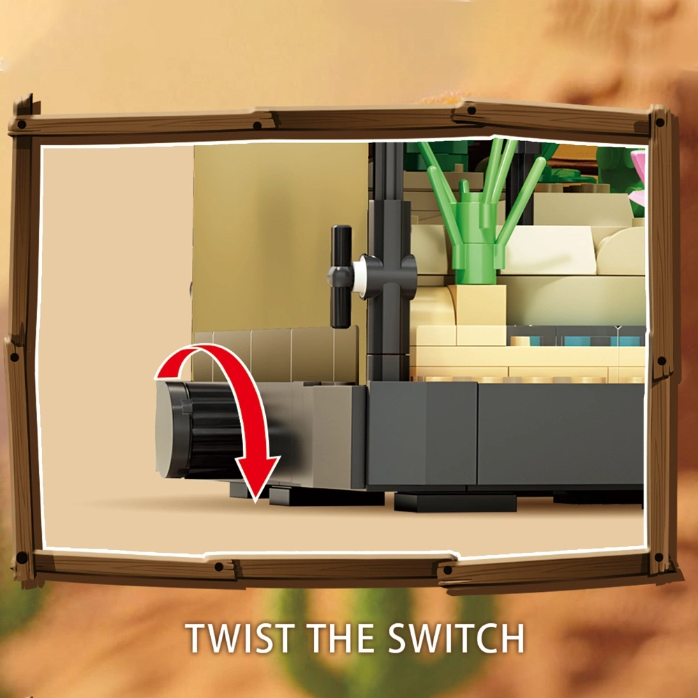 DK 7026 Desert Terrarium Western Desert Creator Expert