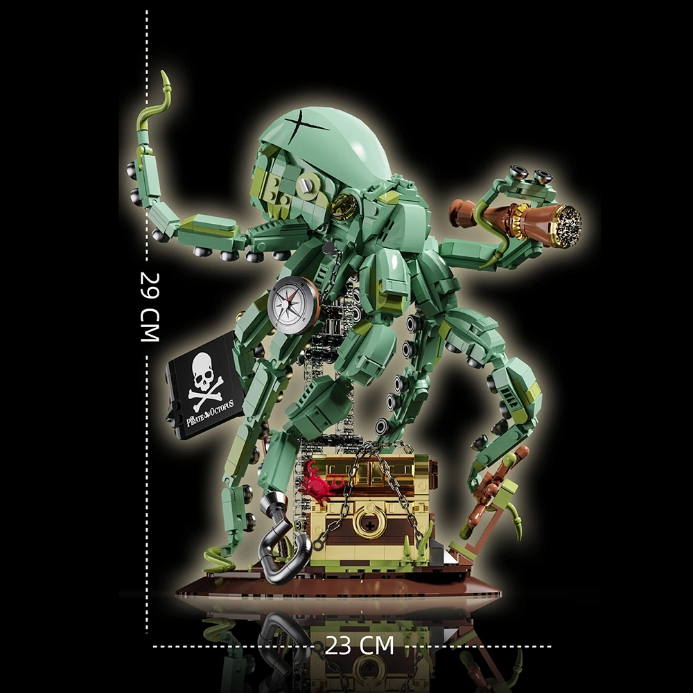 YoLeXi 33131 Pirate Octopus Pirate