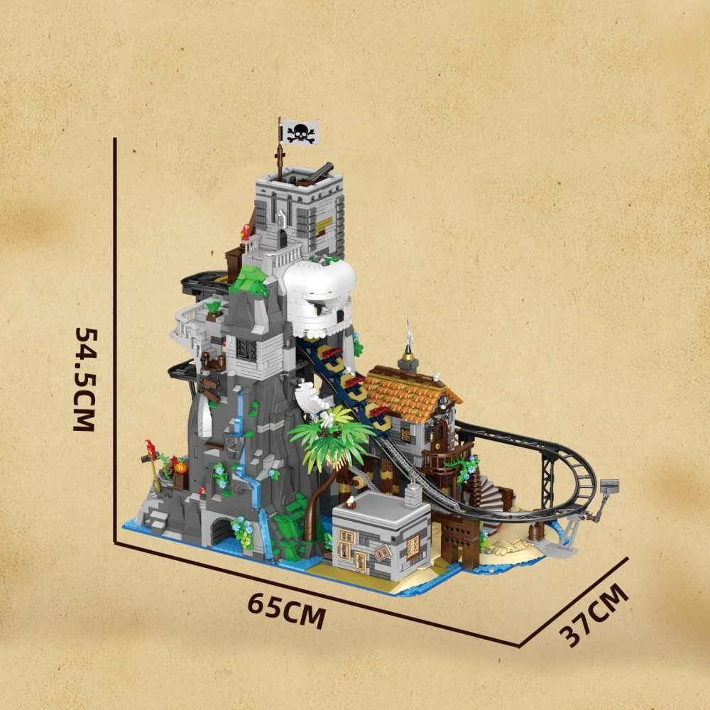 [With Motor] CBOX JD155 Pirate Roller Coaster Pirates