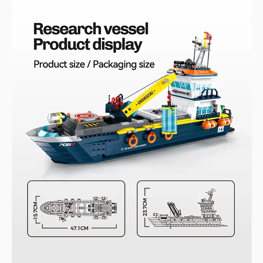 CBOX JD186 Research Vessel Technic