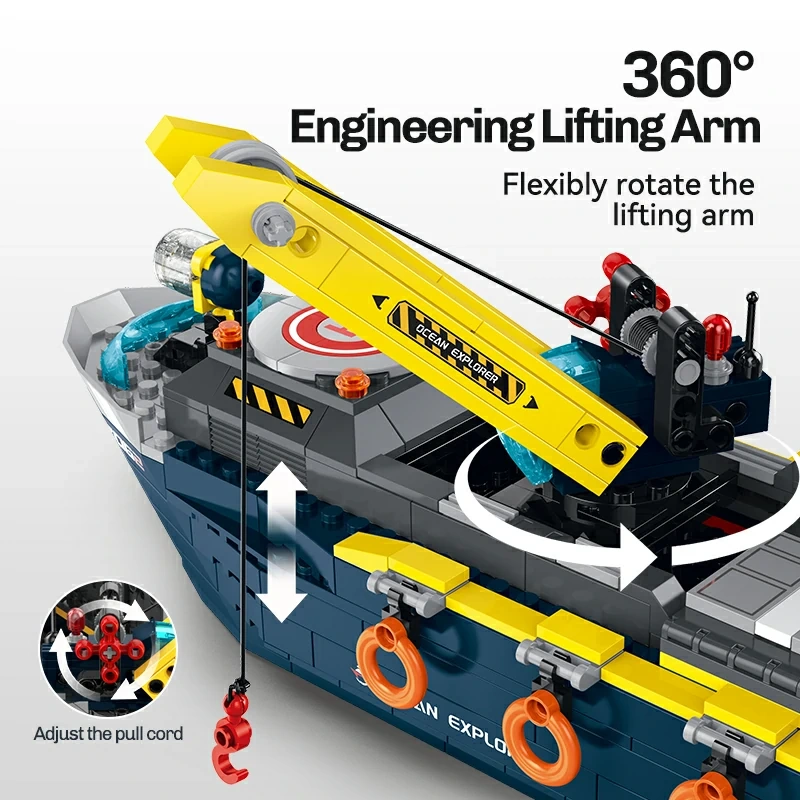 CBOX JD186 Research Vessel Technic